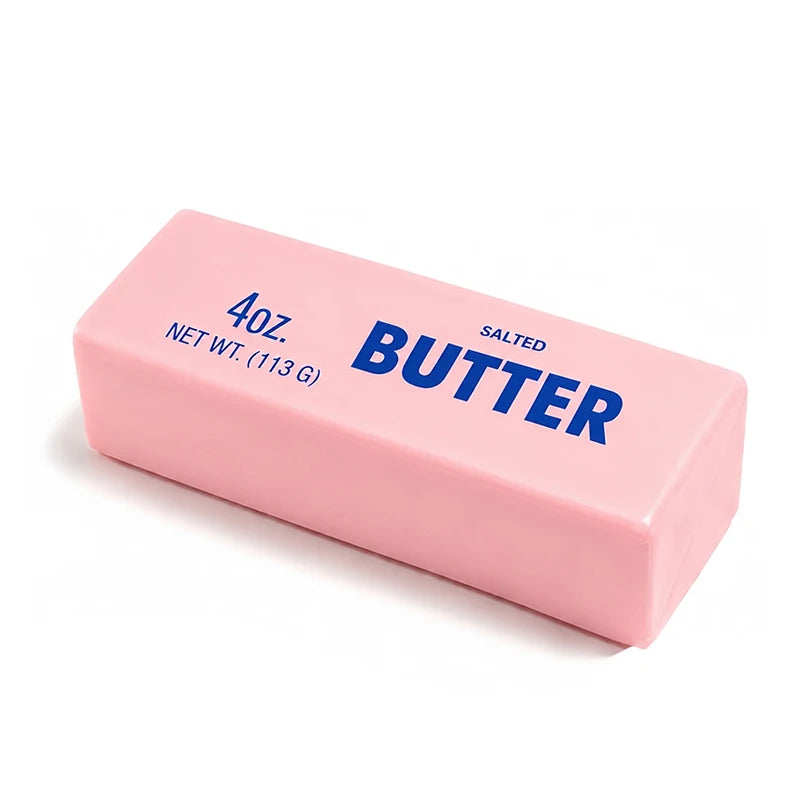 New Squishy Simulated Butter Squeeze Toy Soft Stress Relief Slow Rebound Relax&Decompress&Knead Butter Bread Pinching Ornament